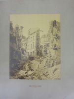 Désastres de la guerre, Saint-Cloud incendié après l’Armi...