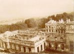 Vue générale du château de Saint-Cloud en ruine avec la S...