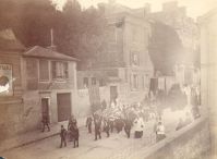 Cortège funéraire rue Gounod