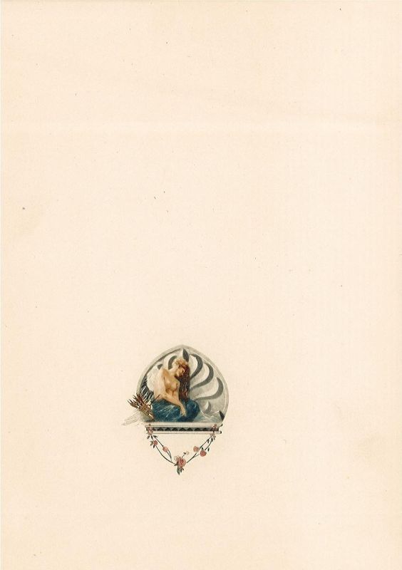 ensemble de 22 estampes de William Fel ayant illustré l’ouvrage Les Poëmes d'Henri de Régnier