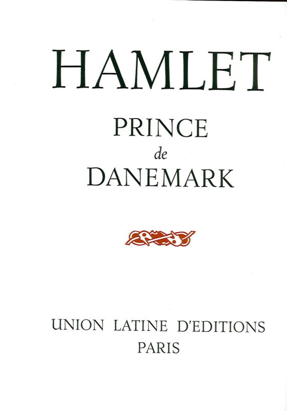 Hamlet Prince de Danemark