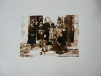 la famille de Charles Gounod sur la terrasse à Saint-Cloud