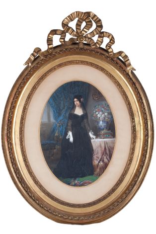 Marie Duplessis (1823-1847), la dame aux camélias ; © David Rase ; © Musée Alexandre Dumas