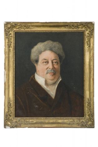 Portrait d’Alexandre Dumas père