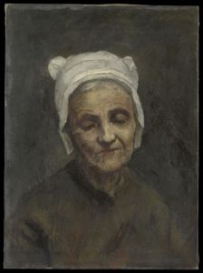 portrait de vieille femme (titre factice) ; © Martine BECK COPPOLA, RMN