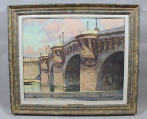 Le Pont Neuf au petit bras de la Seine, quai de la Monnaie (titre inscrit)