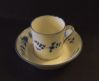 tasse ; soucoupe (ronde)