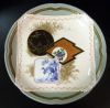assiette (ronde) ; Motifs d’inspiration japonaise (titre ...
