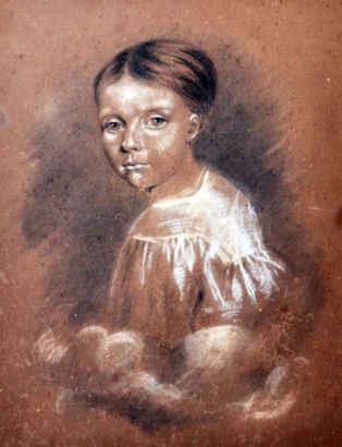 tableau ; Marie Juillet à 4 ans (titre factice)