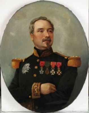 Militaire Portrait  ; Portrait de Charles-Gabriel César Gudin