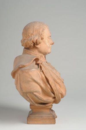 Portrait Buste ; Buste de l’Amiral Rigaud de Genouilly