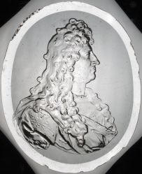 Portrait de Louis XIV, Bernard Perrot, entre 1687 et 1695, n° INV A.7162, Hôtel Cabu – Musée d’histoire et d’archéologie, Orléans