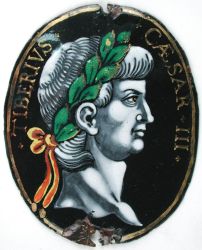 Tête d'empereur romain de profil droit, LAUDIN Jacques I, XVIIe siècle, n° INV 6355, Hôtel Cabu - Musée d'histoire et d'archéologie, Orléans