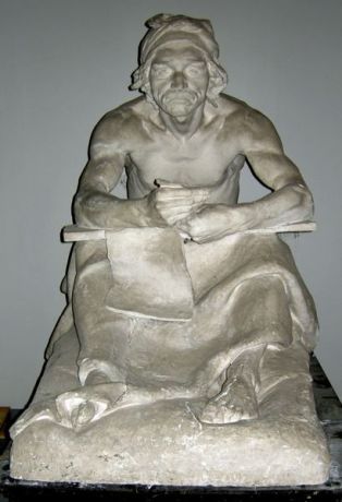 statue ; Marat