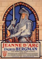 Jeanne d'Arc avec Ingrid Bergman