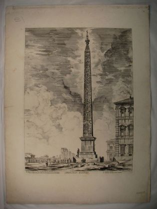 Obelisco Egizio. (titre inscrit)
