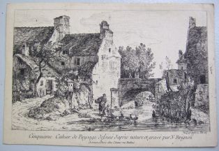 Cinquième cahier de paysage dessiné d'après nature et gravé par N. Pérignon. (titre inscrit)