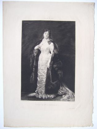 Portrait de Mme la Comtesse de V... (titre inscrit)