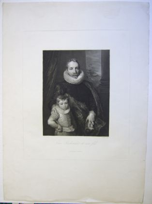 Jean Richardot et son fils. (titre inscrit)