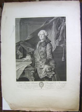 Abel François Poisson Marquis de Marigny (...). (titre inscrit)