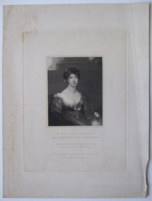 Marchioness of Stafford. (titre inscrit)