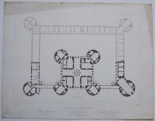 Château de Chambord, plan général. (titre inscrit)