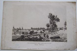 Les environs de Paris fortifiés en 1815, route d'Orléans. (titre inscrit)