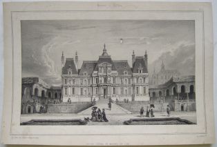 Ancien Château de Maisons en 1724. (titre inscrit)