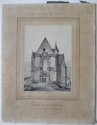 Église de Montrésor construite en 1544 par René Bastarnay. (titre inscrit)