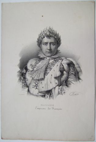 Napoléon, empereur des Français. (titre inscrit)