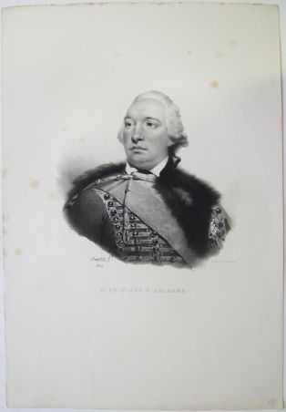 Ls. ph. Jh. duc d'Orléans. (titre inscrit)