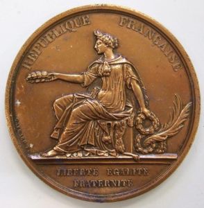 Médaille exposition internationale Londres, 1872 (titre factice) ; © Loches ; ©  Musée Lansyer
