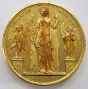 Médaille Salon officiel, 1865 (titre factice) ; © Loches ; ©  Musée Lansyer