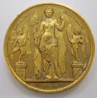 Médaille Salon officiel, 1869 (titre factice) ; © Loches ; ©  Musée Lansyer