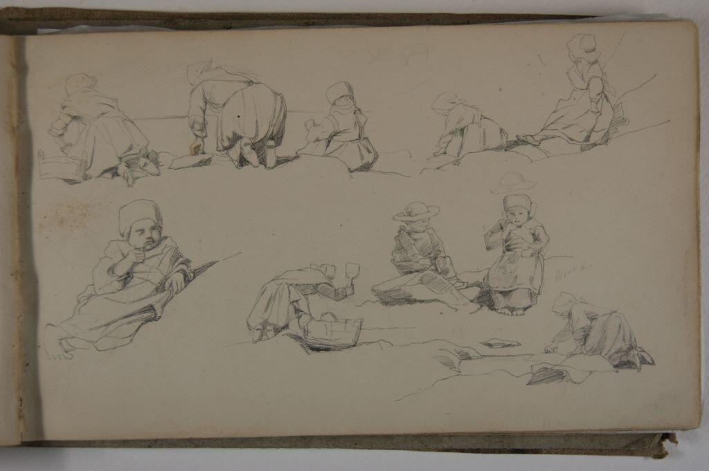 Carnet de dessins, année 1865bis