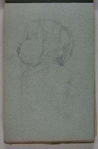 Carnet de dessins, années 1858-1863