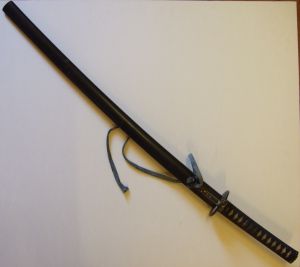 Grand sabre japonais. (titre factice)