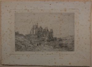 Le château de Pierrefonds. (titre factice)