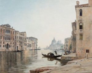 Venise vue du grand canal prise à côté de l’Académia. ; © phot.F.Lauginie