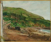 La baie d'Anne Port, Ile de Jersey 1880-1884 (titre d'usage)