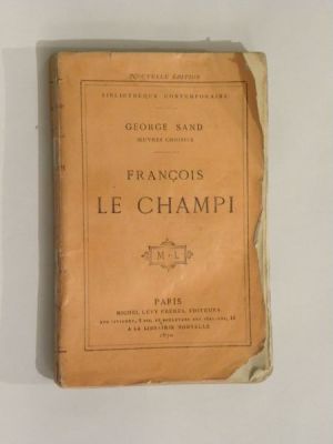 livre ; François le Champi