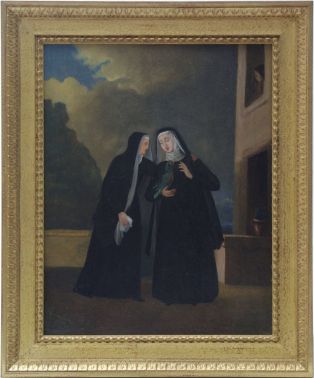 Deux religieuses et le perroquet Ver-Vert (titre factice) ; © Anthony Chatton