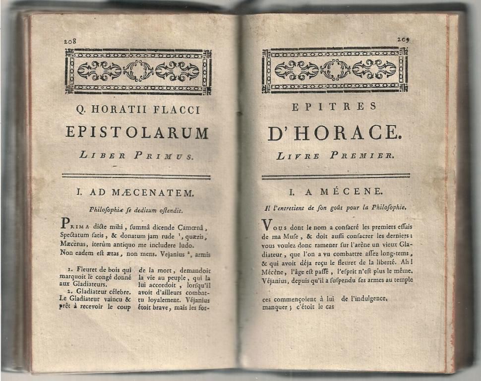 Les oeuvres d'Horace, traduites en françois (t.II)