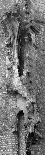 Nervure formant la voûte de la chapelle du château