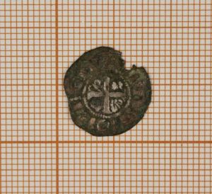 Billon obole, Robert de Clermont, 1283 / 1310 ; © Ambre Lezziero