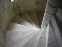 L'escalier du donjon