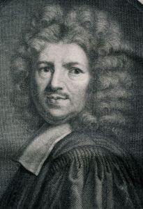 Détail , portrait de Gaspard Thaumas de la Thaumassière