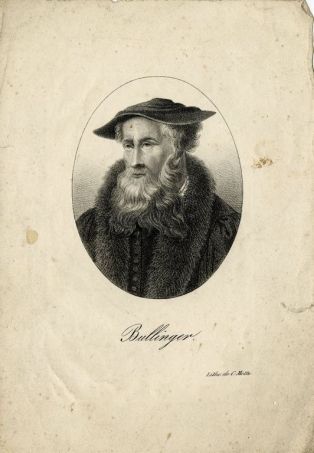 Portrait d'Heinrich Bullinger