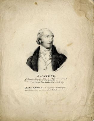 Portrait de George Canning