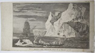 Les Iles de Glace, vues le 9 janvier 1773